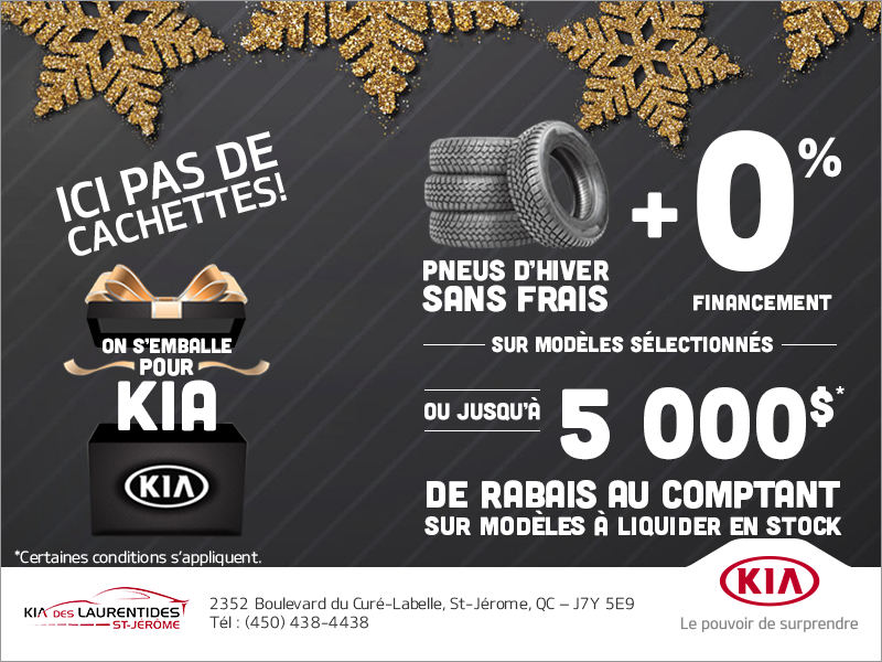 On s'emballe pour Kia!