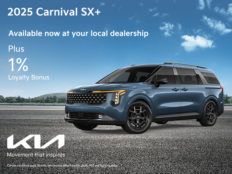 Get the 2025 Kia Carnival!