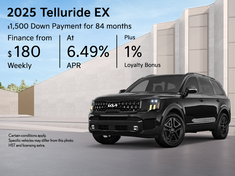 Get the 2025 Kia Telluride!