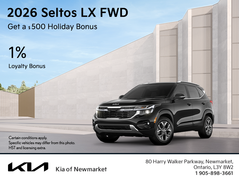 Get the 2026 Kia Seltos!