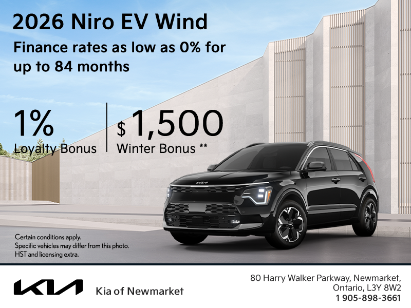 Get the 2026 Kia Niro EV Wind!