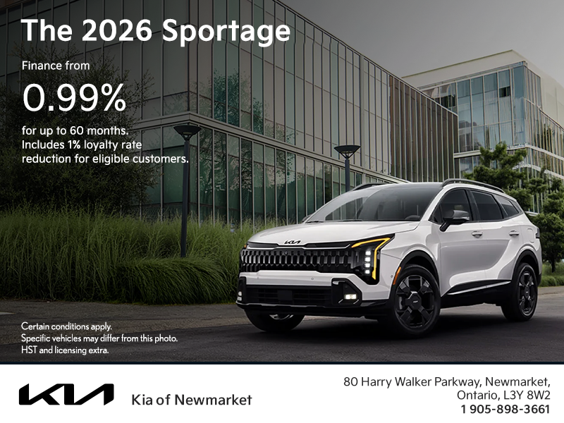 Get the 2026 Kia Sportage!