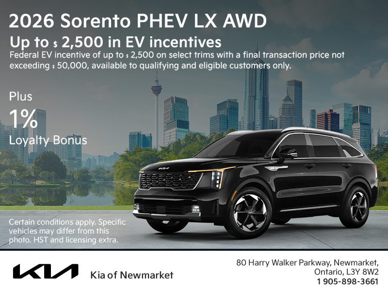 Get the 2026 Kia Sorento!