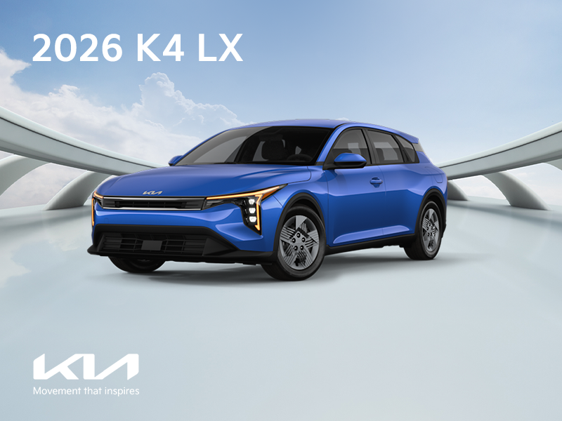 Get the 2026 Kia K4 !