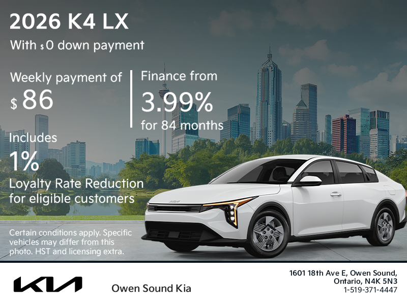 2026 Kia K4