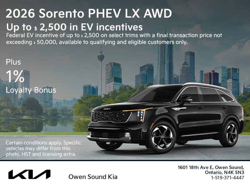 2026 Kia Sorento PHEV