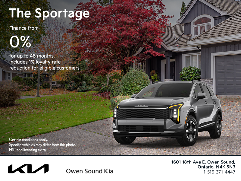 Get the 2026 Kia Sportage!
