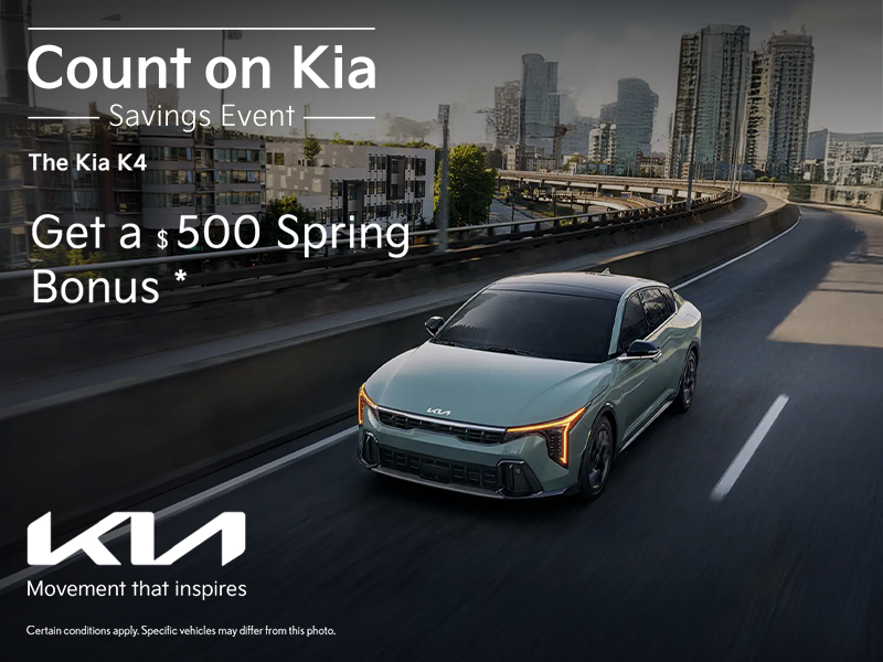 Get the 2025 Kia K4!