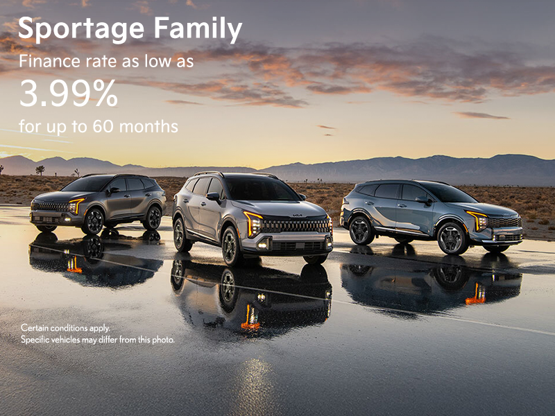 Get the 2026 Kia Sportage!