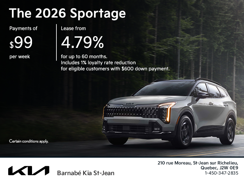 2026 Kia Sportage