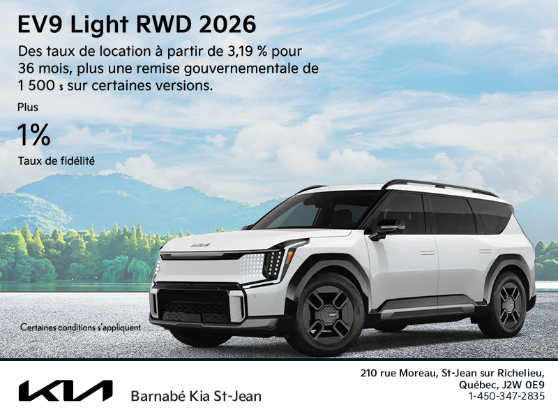 La Kia EV9 2026!