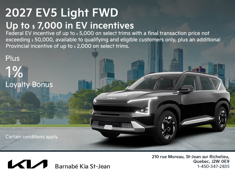 2027 Kia EV5 Light FWD