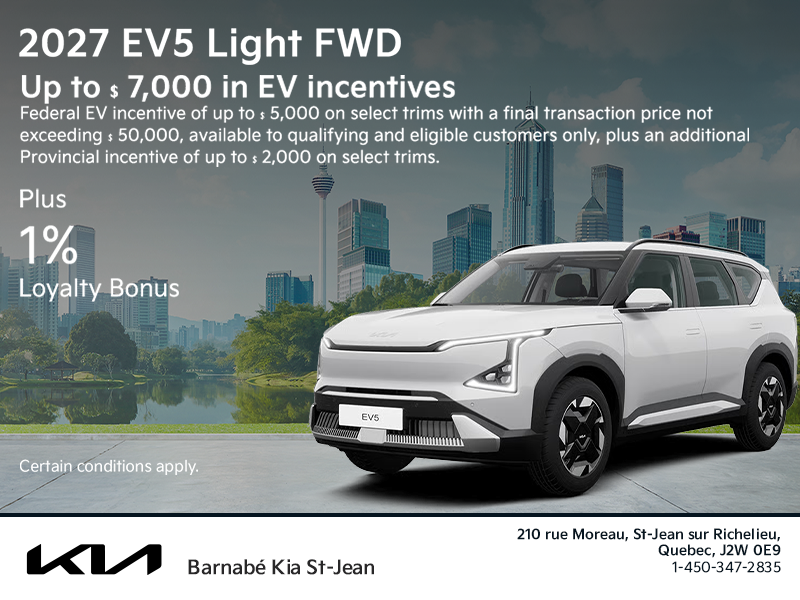 2027 Kia EV5 Light FWD