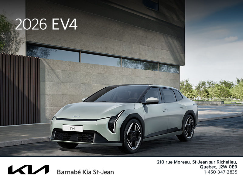Get the 2026 Kia EV4!