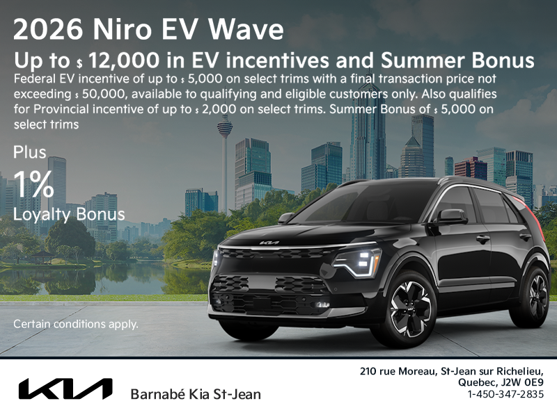 Kia 2026 Niro EV Wave