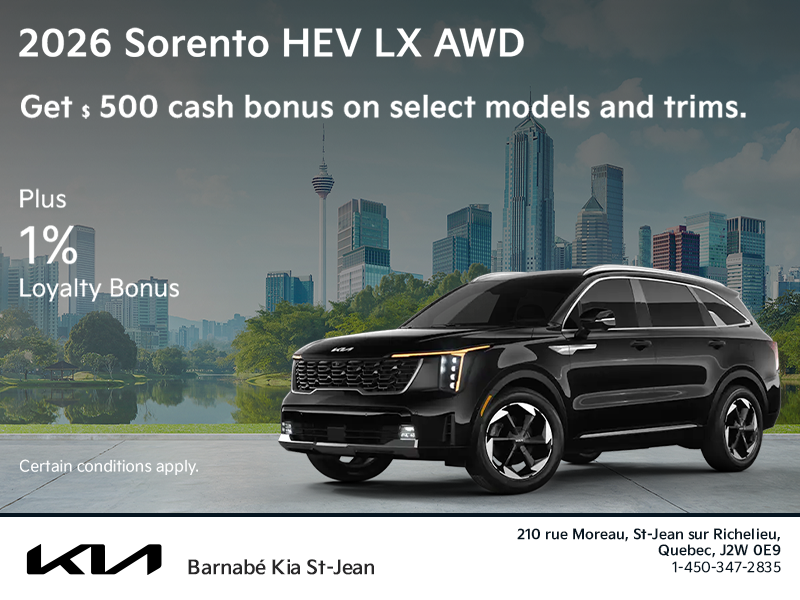 2026 Kia Sorento HEV