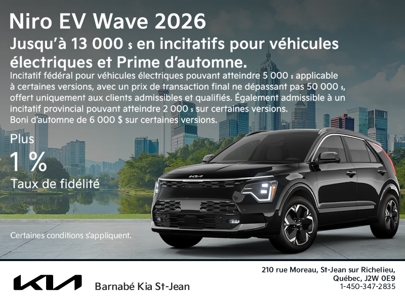 Kia Niro EV 2026