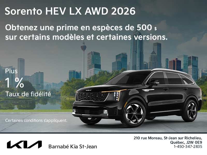 Kia Sorento HEV 2026
