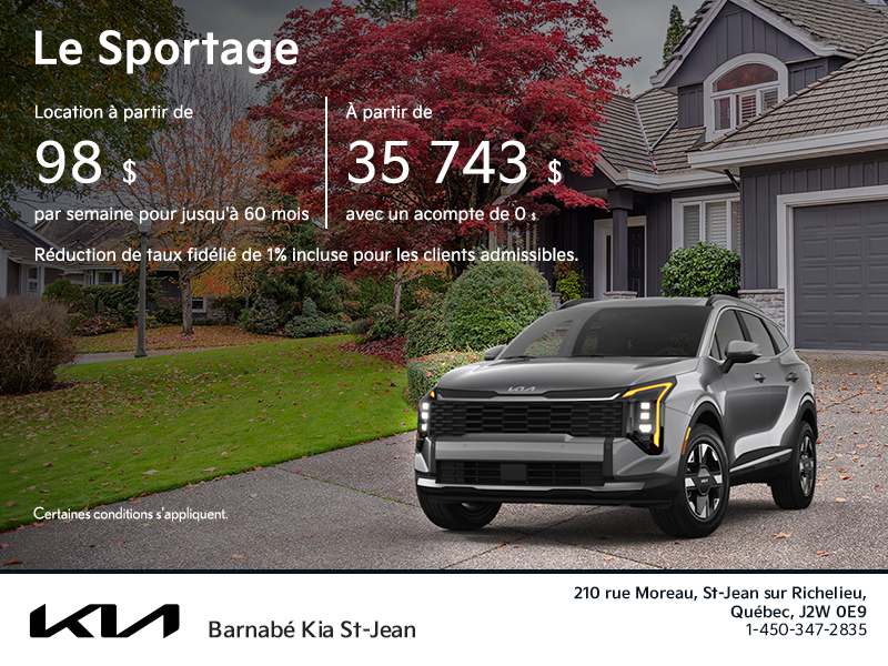 Kia Sportage 2026