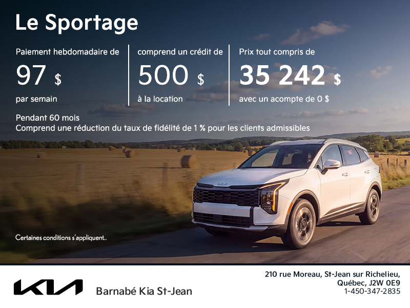 Kia Sportage 2026
