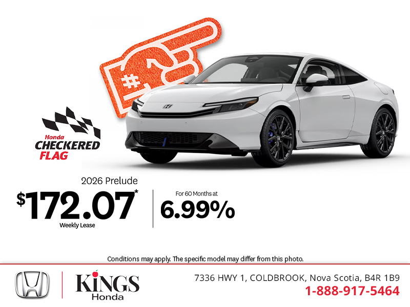 Get the 2026 Honda Prelude!