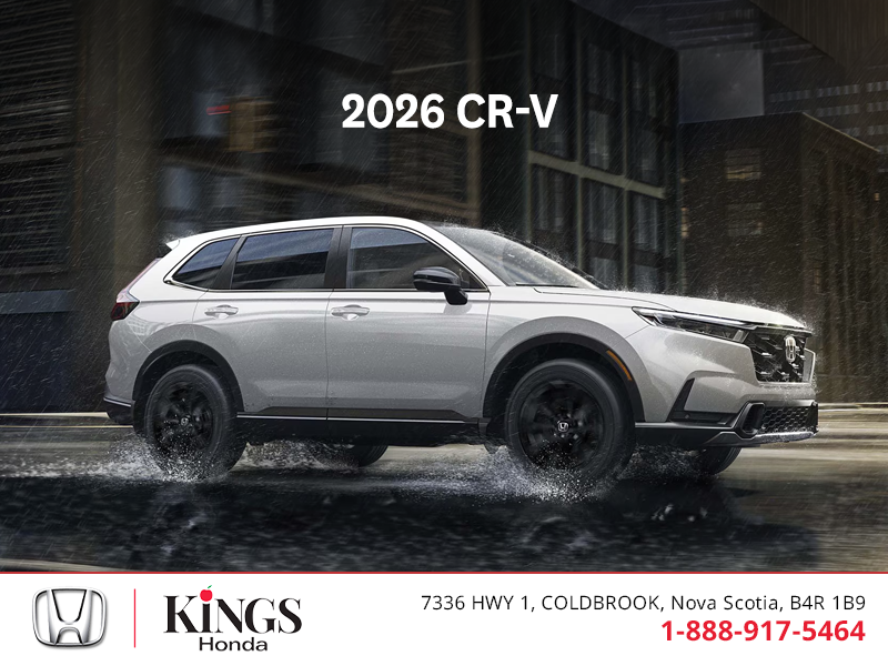 Get the 2026 Honda CR-V!
