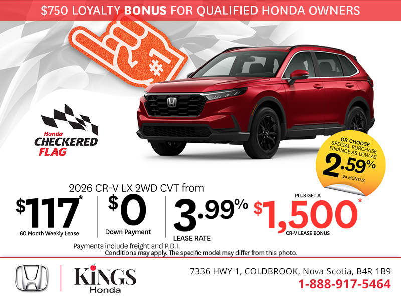 Get the 2026 Honda CR-V!