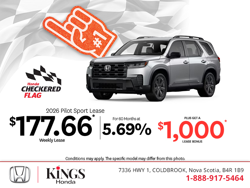 Get the 2026 Honda Pilot!