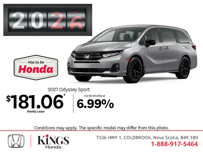 2027 Honda Odyssey