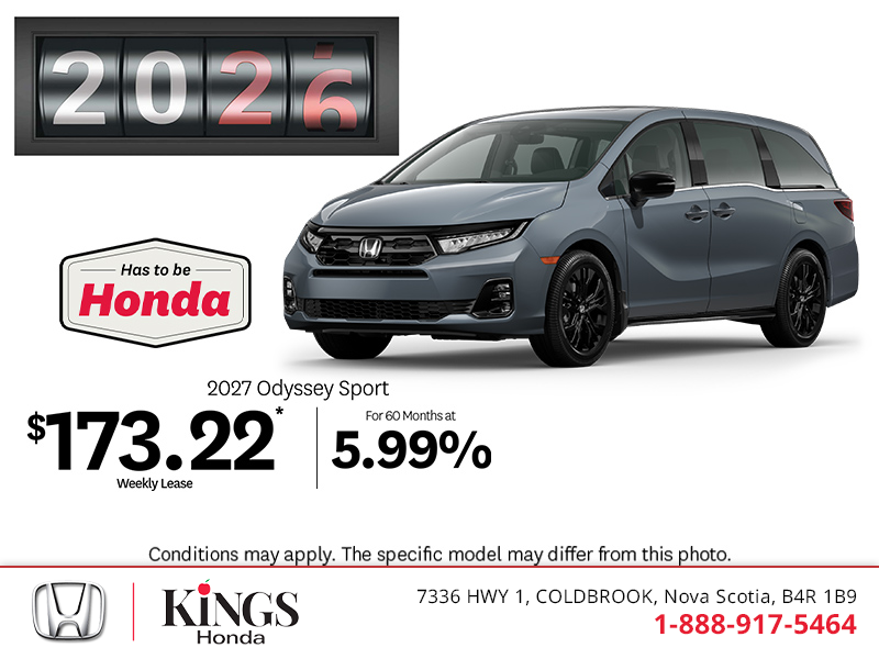 2027 Honda Odyssey