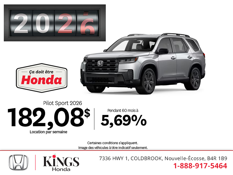 Honda Pilot 2026