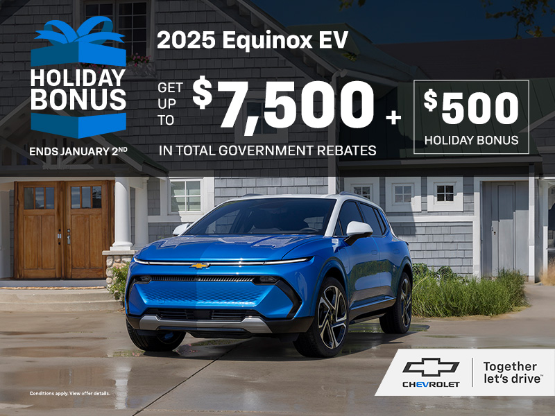 The 2025 Chevrolet Equinox EV