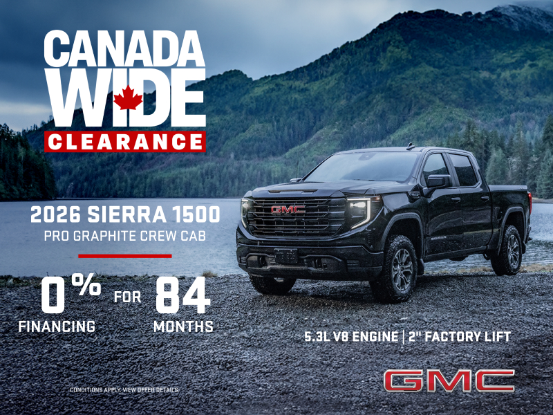 The 2026 GMC Sierra 1500 Pro Graphite Crew Cab