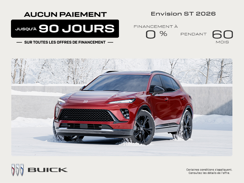 Procurez-vous le Buick Envision 2026