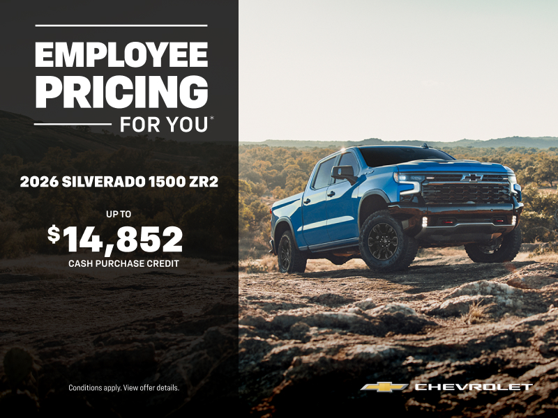 The 2026 Chevrolet Silverado 1500 ZR2
