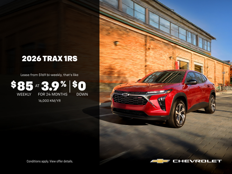 The 2026 Chevrolet Trax