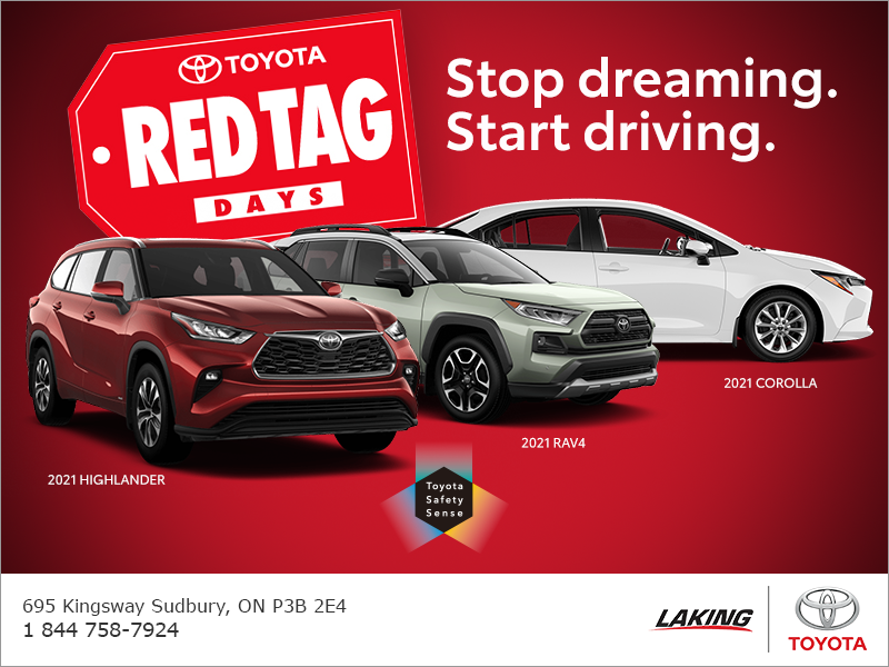 Laking Toyota Toyota Red Tag Days Event