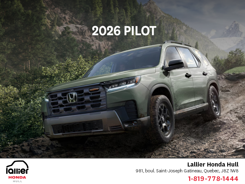 2026 Honda Pilot