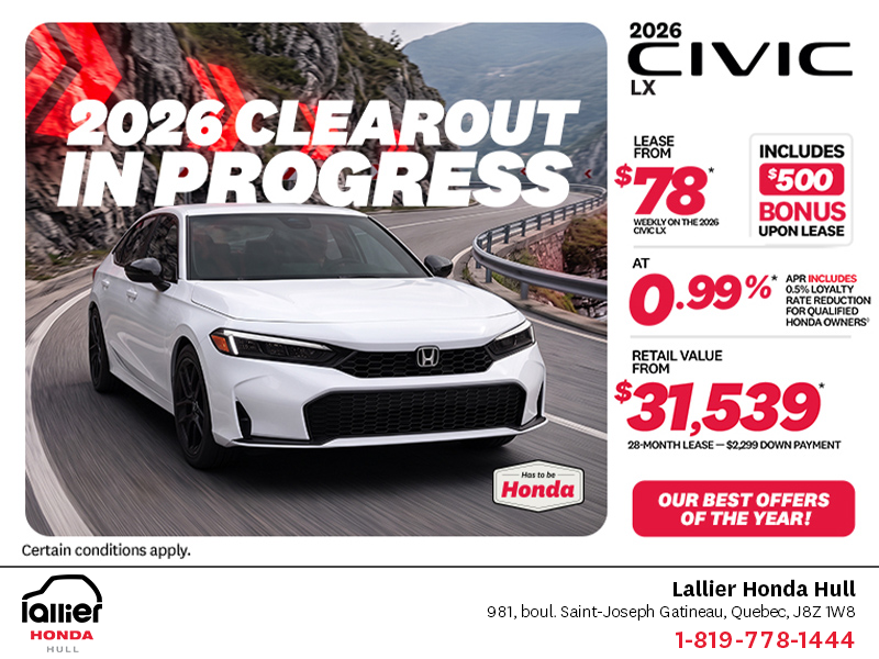 2026 Honda Civic Sedan