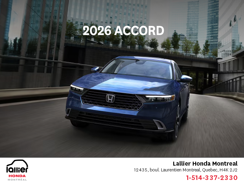 2026 Honda Accord