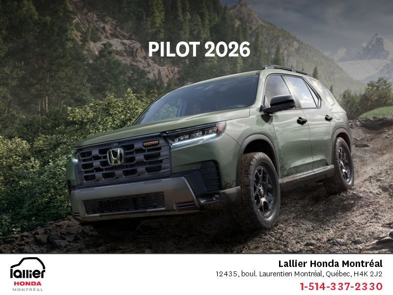 Honda Pilot 2026