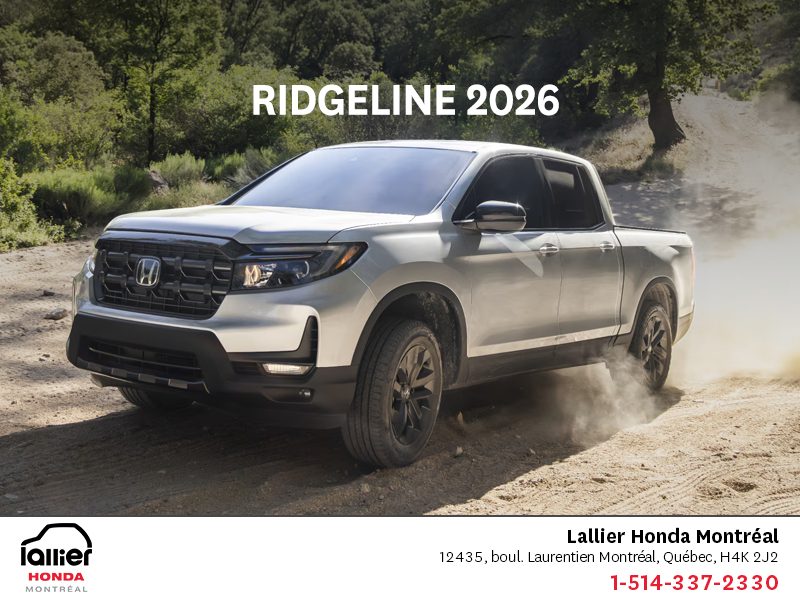 Honda Ridgeline 2026