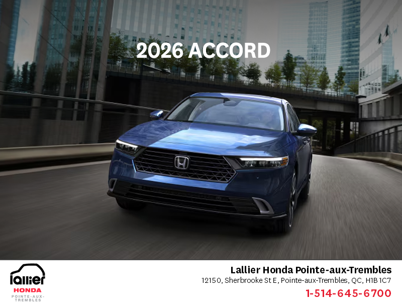 2026 Honda Accord