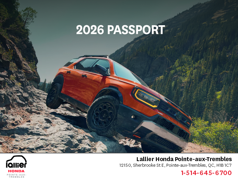 2026 Honda Passport