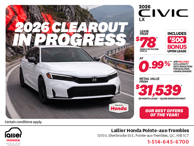2026 Honda Civic Sedan