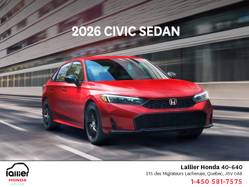 Get the 2026 Honda Civic!