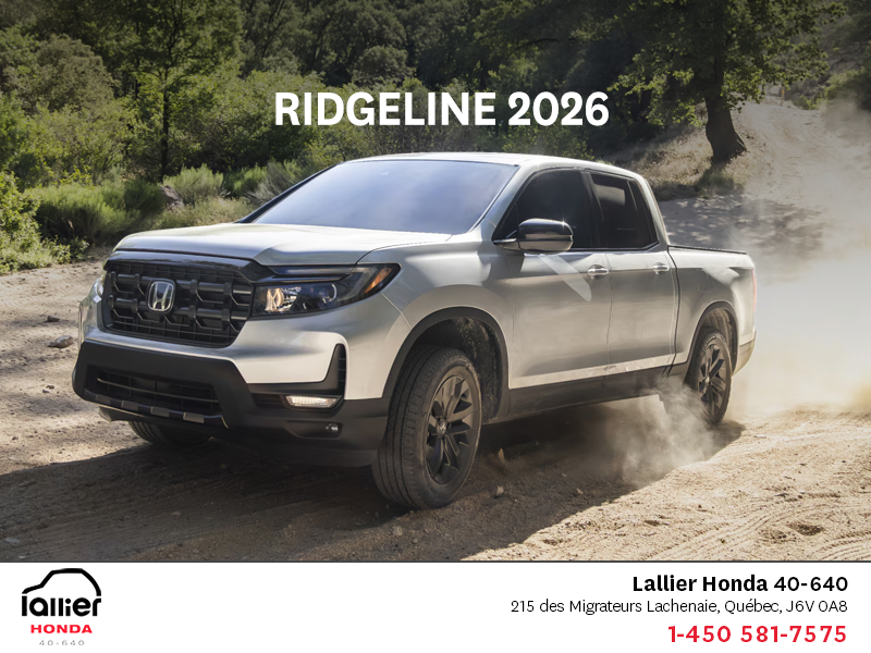 Honda Ridgeline 2026
