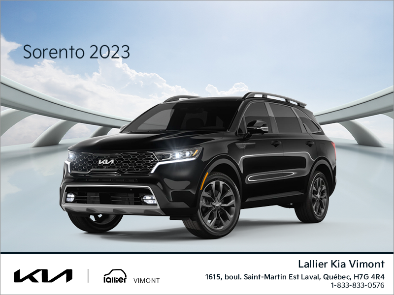 Lallier Kia Vimont à Laval Le Kia Sorento 2023!