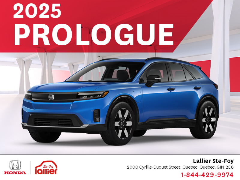 Get the 2025 Honda Prologue!