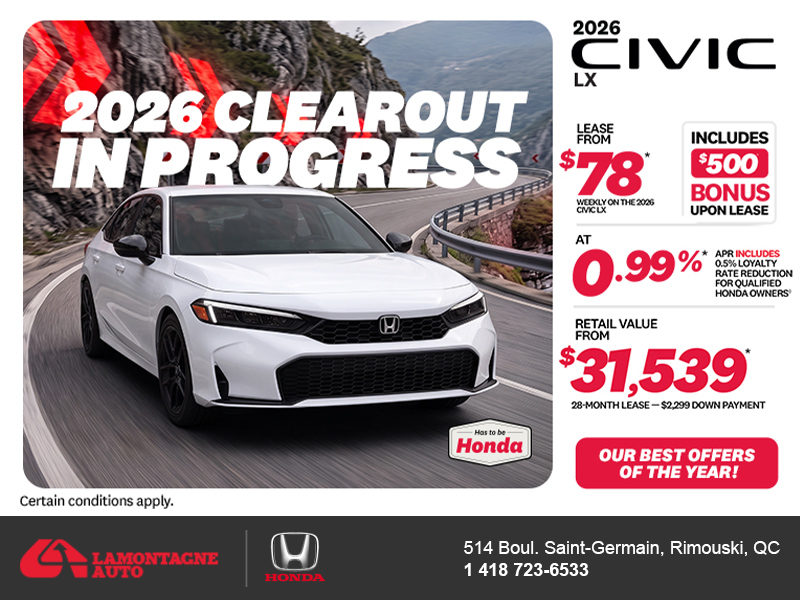 2026 Honda Civic Sedan